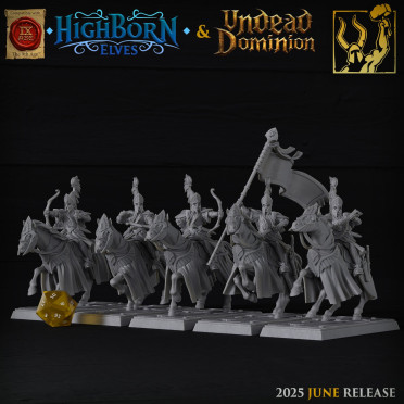 Titan Forges – Highbornes Elves – Light Cavalry