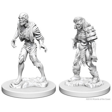 D&D Nolzur's Marvelous Unpainted Miniatures: Zombies