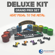 Championship Podium & Tire Coins – Accessories for Heat: Pedal to the Metal