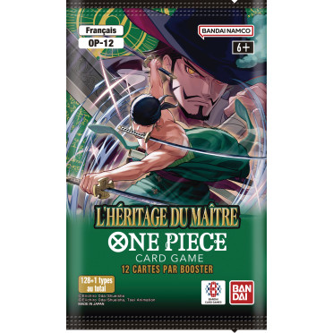 One Piece Le Jeu de Cartes - L'héritage du Maître - Booster