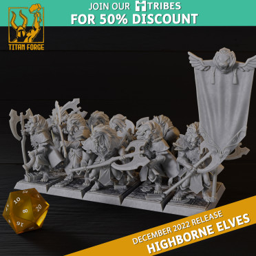 Titan Forges – Highbornes Elves – Lionhearts