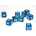 Set de 4 D6 - Thématique océan et poissons 3