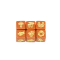 Set de 4 D6 - Champignons 1