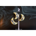 Set of 3 Moon Shaped D4 4