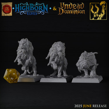 Titan Forge – Highbornes Elves – Lions