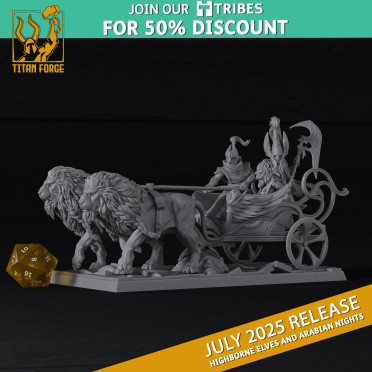 Titan Forge – Highbornes Elves – Lions Chariot