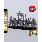 Titan Forge – Sylvans Elves – 10x Forest Guards with EMC
