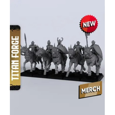 Titan Forge – Sylvans Elves – 5x Heath Riders