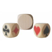 Lot de 6 dés d'atout