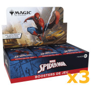 Magic the Gathering : Marvel's Spider-Man - Lot de 3 Boîtes de 30 Boosters de jeu