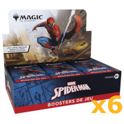 Magic the Gathering : Marvel's Spider-Man - Lot de 6 Boîtes de 30 Boosters de jeu