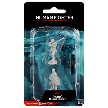 D&D Nolzur's Marvelous Miniatures: Female Human Fighter
