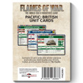 Flames of War - Pacific - British, Australian & Indian Unit Cards 1