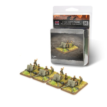 Flames of War - Pacific - 2 Pdr Anti-tank Platoon (Far East)