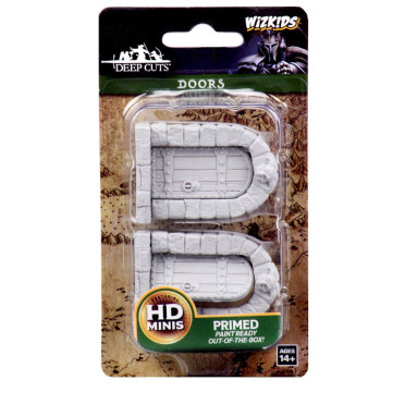 Wizkids Deep Cuts Unpainted Miniatures: Doors