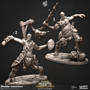 Cast n Play - Kragger's Giants - Boulders Launchers