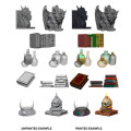 Wizkids Deep Cuts Unpainted Miniatures: Wizard's Room 2