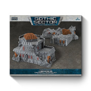Battlefield in a Box: Mundus Imperialis - Librarium (Damaged and Destroyed)
