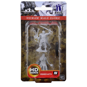Pathfinder Battles - Human Male Cleric