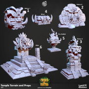 Cast n Play - Masks of Kiimil - Terrains