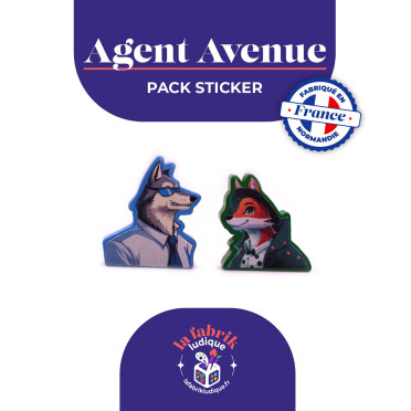 Agent Avenue - Pack de Stickers