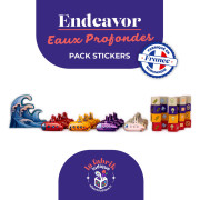 Endeavor Eaux Profondes - Pack de Stickers