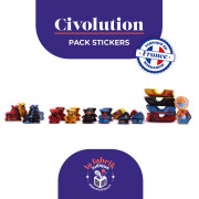 Civolution – Pack de Stickers