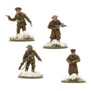 Bolt Action - British & Canadian Infantry (Winter) Platoon Commanders