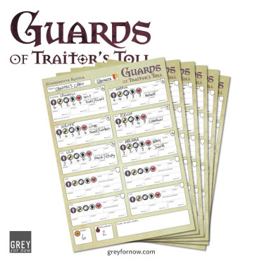 Guards of Traitor's Toll Guardhouse Roster