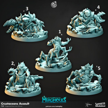 Cast n Play - Merghouls - Crustaceans Assault