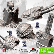 Txarli - Décors Science fiction - Epaves titan