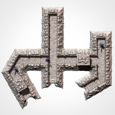 Txarli - Science fiction Terrain - Military trench