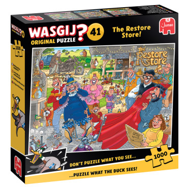 Puzzle Wasgij Original 41 - Restauration complète ! - 1000 pièces