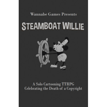Steamboat Willie: A Solo Cartooning RPG