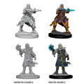 Pathfinder Battles Deep Cuts Unpainted Miniatures: Male Human Wizard 1