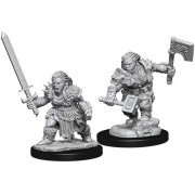 Pathfinder Battles Deep Cuts Unpainted Miniatures: Female Dwarf Barbarian