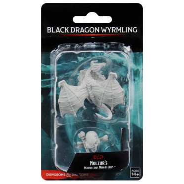 D&D Nolzur’s Marvelous Miniatures - Black Dragon Wyrmling