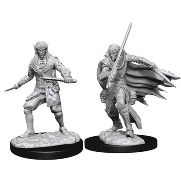 Pathfinder Battles Deep Cuts Unpainted: Male Elf Rogue