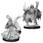 Pathfinder Battles Deep Cuts Unpainted Miniatures: Necromancers