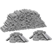 Wizkids Deep Cuts Unpainted Miniatures: Piles of Wood