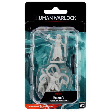 D&D Nolzur’s Marvelous Miniatures - Female Human Warlock