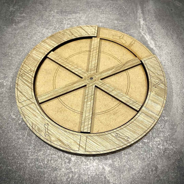 Barrage - Roue de Construction