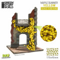 Green Stuff World - Feuillage Lierre - Érable Couleur Jaune Taille possible 1:35 0