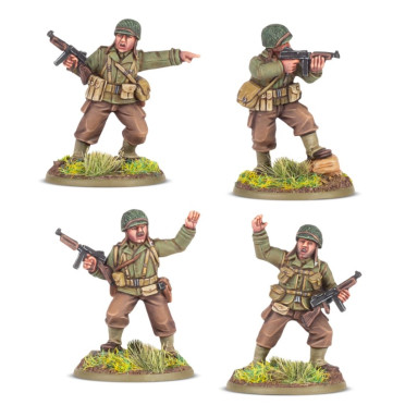 Bolt Action - USA - US Rangers Platoon Commanders