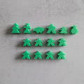 Carcassonne - Set de 14 Meeples Big Box 6