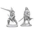 Pathfinder Battles Deep Cuts Unpainted Miniatures: Human Male Fighter 0