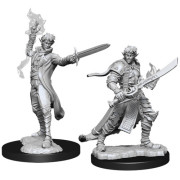 Pathfinder Battles Deep Cuts Unpainted Miniatures: Male Elf Magus
