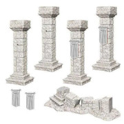 Wizkids Deep Cuts Unpainted Miniatures: Pillars & Banners