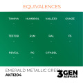 3Gen Ak Interactive - Emerald Metallic Green 2