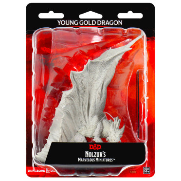 D&D Nolzur's Marvelous : Young Gold Dragon
